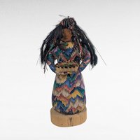 1996 Patty Kune Handmade Folk Art Doll