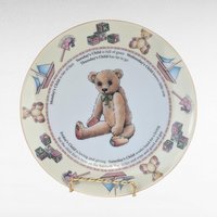 Vintage Royal Worcester Days of the Week 3-Piece Child Set, Mug, Bowl, Plate, Nursery Rhyme Decor, Baby Shower Gift, Christening Present