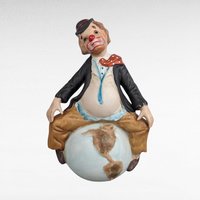 Vintage Clown Figurines Lot, Toscany, Melody in Motion, Bisque Clown, Collectible Clowns, Circus Decor, Gift for Collector
