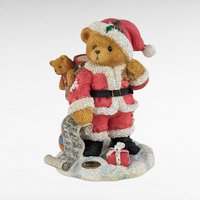 Vintage Cherished Teddies Figurines, Christmas Bears, Collectible Figurines, 1990s-2000s, Gift for Collector, Holiday Decor