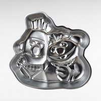 Vintage Sesame Street Cake Pans, 1978 Big Bird, 1977 Bert and Ernie, Wilton Cake Pans, Kids Birthday, Retro Baking, Nostalgic Kitchen