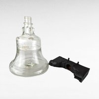 Vintage Decanter Set, 1963 Jim Beam Sailing Ship Decanter, Liberty Bell Decanter, Collectible Decanters, Barware, Home Decor, Gift for Him