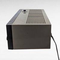 Vintage Milovac TR-707 Clock Radio, Analog Alarm, Retro Bedside Radio, Working, Gift for Vintage Electronics Collector
