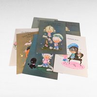 Vintage 1960s Greeting Cards Set, 18 Cards Total, Unused, Happy Birthday, Get Well, Friendship, Gift for Collector, Retro Stationery