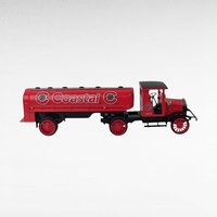 Vintage Diecast Car Lot, Coastal 1920 Pierce Arrow Tanker & Ford Coupe, Racing Champions Ford F-150, Gift for Car Enthusiast