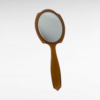 Vintage Hand Mirror Pair, Lucite Dupont Mirror, Celluloid Mirror, Beveled Mirror, Vanity Decor, Gift for Vintage Lover, Collectible Mirrors
