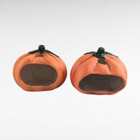 Vintage Ceramic Halloween Decor Lot - Ghost Figurines, Jack O' Lantern Nightlight, Tealight Holders - Spooky Home Decor, Halloween Gift