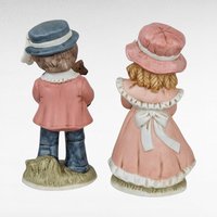 Vintage Homco Figurine Lot - Wedding Bears, Mice, Boy/Girl, Lady with Flowers - Collectible Figurines, Home Decor