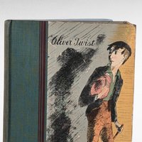 1939 Adventures of Oliver Twist by Charles Dickens, Heritage Illustrated Book, Vintage Literature, Collectible Book, Gift for Reader