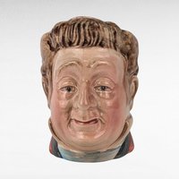 Vintage Beswick Mr. Pecksniff Toby Mug, Ceramic Character Jug, Dickens Collectible, Gift for Collector, 3.5 Inches
