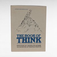 1976 The Book of Think by Marilyn Burns, Vintage Children's Book, Math Education, Gift for Teachers, Homeschool Resource