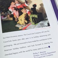2001 'Twas the Night Before Christmas Book, Clement C. Moore, Coca-Cola Santa Tribute, Vintage Holiday Decor, Christmas Gift for Kids