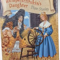 1997 Rumpelstiltskin's Daughter Book, Diane Stanley Hardcover, Fairytale Illustration, Children's Literature, Gift for Kids