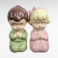 Vintage Mostly Religious Christmas Ornament Lot - Precious Moments, Stained Glass Angel, Praying Kids, German Shoe - Unique Holiday Decor