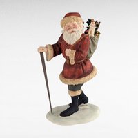 Vintage Santa Christmas Decor Lot - Hallmark Keepsake, Ceramic Santa Figurines, 1937 USA Santa, Gnome - Unique Holiday Collectibles