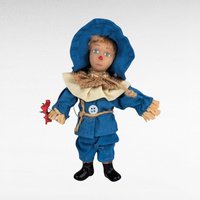 Vintage Wizard of Oz Ornament Lot - Hallmark Horse of a Different Color, Kurt Adler Scarecrow - Collectible Holiday Decor