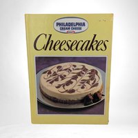 Vintage Philadelphia Cream Cheese Cookbook Pair - 1980s Recipes, Cheesecakes, Appetizers, Dips - Retro Kitchen Decor