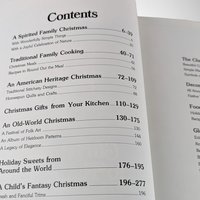 Vintage Christmas Craft and Cookbook Pair - BHG Treasury Crafts & Foods, Kraft Best Ever Holiday Recipes - Retro Christmas Decor