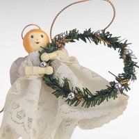 Vintage Avon Christmas Ornament Collection - 8 Piece Set, Snowman, Santa, Angels, Carousel, Sleigh - Holiday Deco