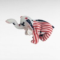 Vintage Patriotic Beanie Babies Lot (6) - Ty Patriot, Spangle, Red White Blue, America, Righty 2000, Free - Beanie Babies, Patriotic