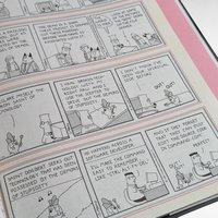 Vintage Dilbert & Far Side Book Lot, Dilbert Gives You The Business, PreHistory of The Far Side, Cartoon Books, Humor Books, Comic Lover