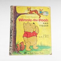 Vintage Winnie the Pooh Book Lot, Pooh King of the Beasties, Honey Patch, Jokes & Riddles, Tigger Golden Book, A.A. Milne, Children's Books