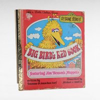 Vintage Sesame Street Little Golden Book Lot, Big Bird, Oscar, Cookie Monster, Four Seasons, Children's Books, Collectible Books
