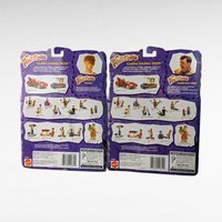 Mattel Flintstones Toy Set, Wilma & Pebbles, Hard Hat Fred, New in Package, Vintage Collectibles