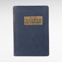 1936 New Age Webster Dictionary, Vintage Dictionary, Antique Book, Reference Book, Gift for Book Lovers, History Buffs, Word Enthusiasts