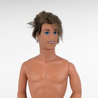 1968 Naked Barbie Ken Doll, Vintage Ken Doll, Messy Hair, Collectible Doll, Restoration Project, Gift for Doll Collectors, Vintage Toy