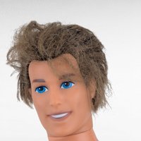 1968 Naked Barbie Ken Doll, Vintage Ken Doll, Messy Hair, Collectible Doll, Restoration Project, Gift for Doll Collectors, Vintage Toy