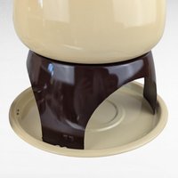 1984 Himark Fondue Set, Complete, Never Used, Vintage Kitchen, Retro Fondue Pot