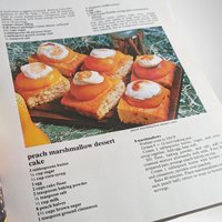 Vintage Cookbook Duo: 1979 Mary Hart Favorite Recipes & 1984 Encyclopedia of Creative Cooking