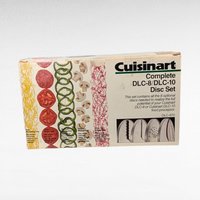 Vintage Cuisinart Complete DLC-8/DLC-10 Disc Set, 8 Food Processor Blades
