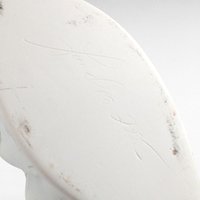 2005 Blue Sky Signed Porcelain Face Vase by Lund, Vintage Organic Modern Decor, Unique Gift for Art Lovers, Collectors