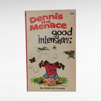 Vintage Dennis the Menace Softcover Book Set, Hank Ketcham, 1968-1981, Gift for Comic Book Lovers, Nostalgia, Collectible