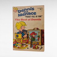 Vintage Dennis the Menace Softcover Book Set, Hank Ketcham, 1968-1981, Gift for Comic Book Lovers, Nostalgia, Collectible