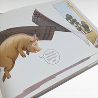 2001 The Three Pigs by David Wiesner, Caldecott Medal Winner, Hardcover Children's Book, Vintage Storybook Gift