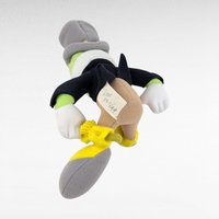 Vintage Walt Disney Jiminy Cricket Plush Toy, 10" Sitting Plush, Classic Disney Collectible, Gift for Disney Fans