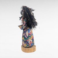 1996 Patty Kune Handmade Folk Art Doll, Native American Inspired Doll, Collectible Doll, Folk Art, Handmade Doll, Unique Gift, Ethnic Decor