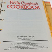 1984 Betty Crocker's Cookbook, 12th Edition, Hardcover, Ring Binder, Vintage Recipe Book, Classic Cooking, 400 Pages