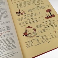 Vintage 1950 Betty Crocker's Picture Cook Book, First Edition, Classic Recipes, Illustrated Cooking Guide, Beginner Cook Gift