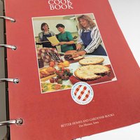 1989 Better Homes and Gardens New Cookbook, Hardcover, Ring Binder, Classic Recipes, Beginner Cook Gift