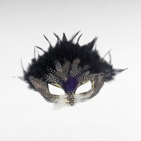 Vintage Applause Feather Half Mask.