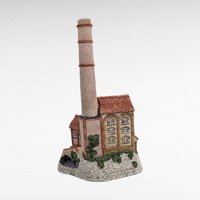 Vintage 1987 David Winter Derbyshire Mill, The Midlands Collection, Cottage Decor,  Collectible Figurine
