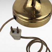 Vintage Double Brass Lamp, Gooseneck Lamp, Table Lamp, Brass Lighting, Two Light Lamp, Desk Lamp, Vintage Lighting, Decorative Lamp
