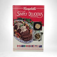 Vintage Campbell's Cookbook Pair - 1990s Simply Delicious & Quick and Easy Recipes - Classic Soup Dishes - Gift for Home Cook