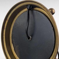Vintage Metal S-Curve Table Lamp, 13 Inch Height, Decorative Desk Light, Gift for Home Office