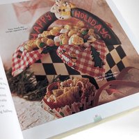 Vintage Christmas Craft and Cookbook Pair - BHG Treasury Crafts & Foods, Kraft Best Ever Holiday Recipes - Retro Christmas Decor