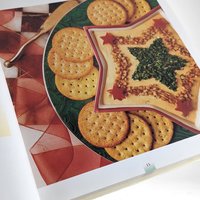 Vintage Christmas Craft and Cookbook Pair - BHG Treasury Crafts & Foods, Kraft Best Ever Holiday Recipes - Retro Christmas Decor